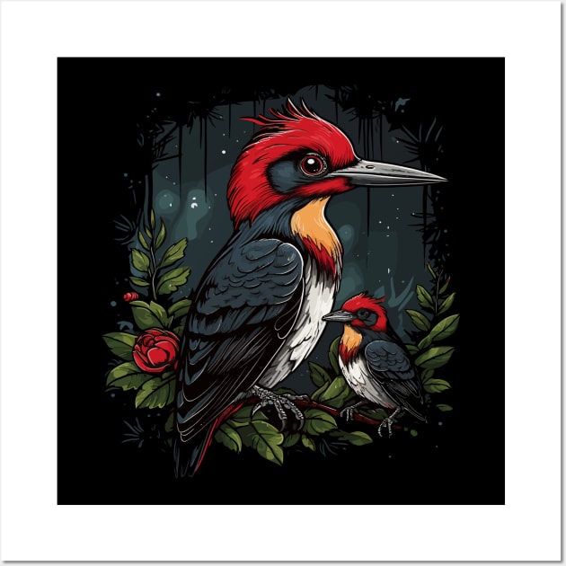 Woodpecker Fathers Day Wall Art by JH Mart